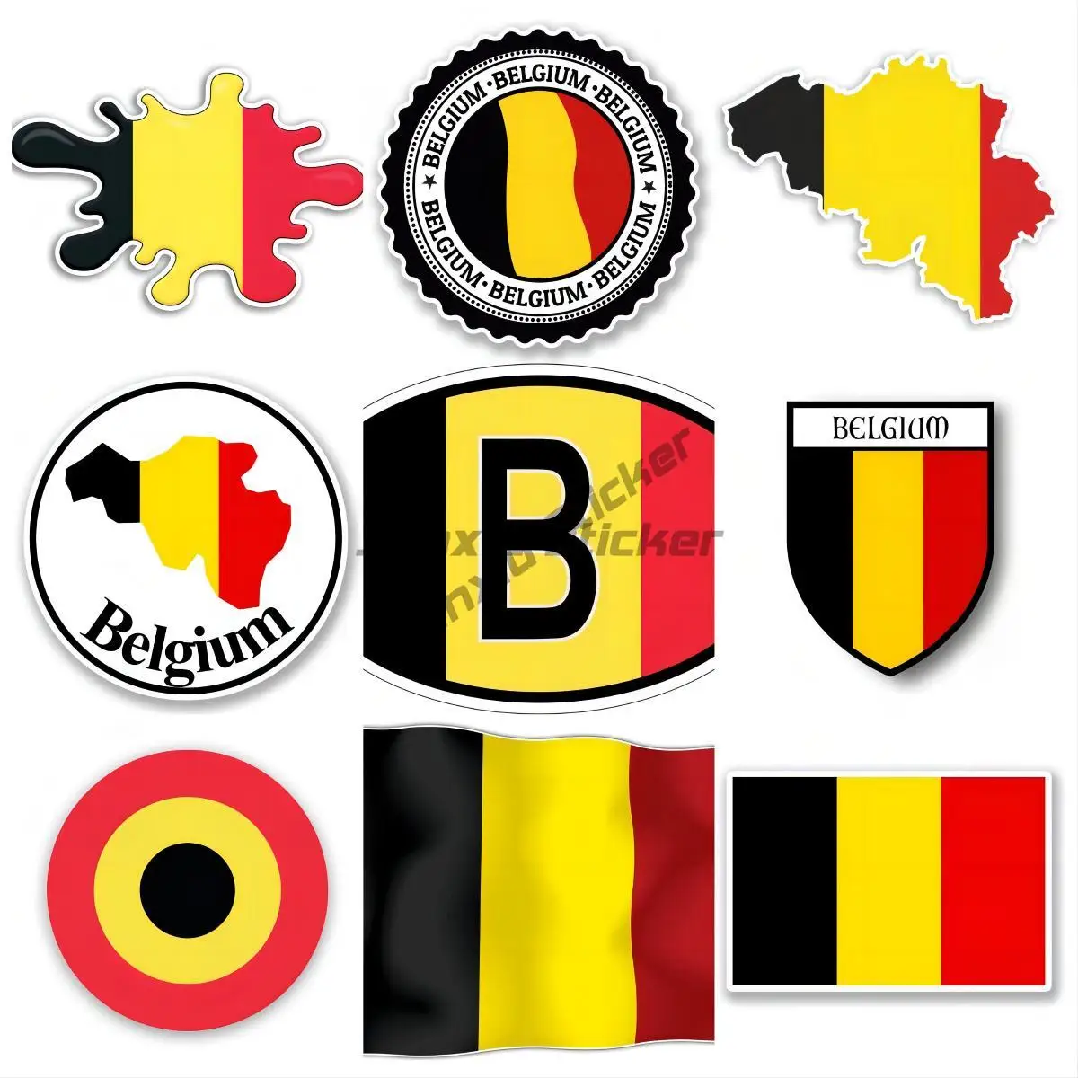 Belgium Flag Vinyl Decal Sticker Car Window Bumper Premium Quality UV-Resistant Trunk Guitar Cover scratches Exterior Decor
Belgium Flag Vinyl Decal Sticker Car Window Bumper Premium Quality UV-Resistant Trunk Guitar Cover scratches Exterior Decor