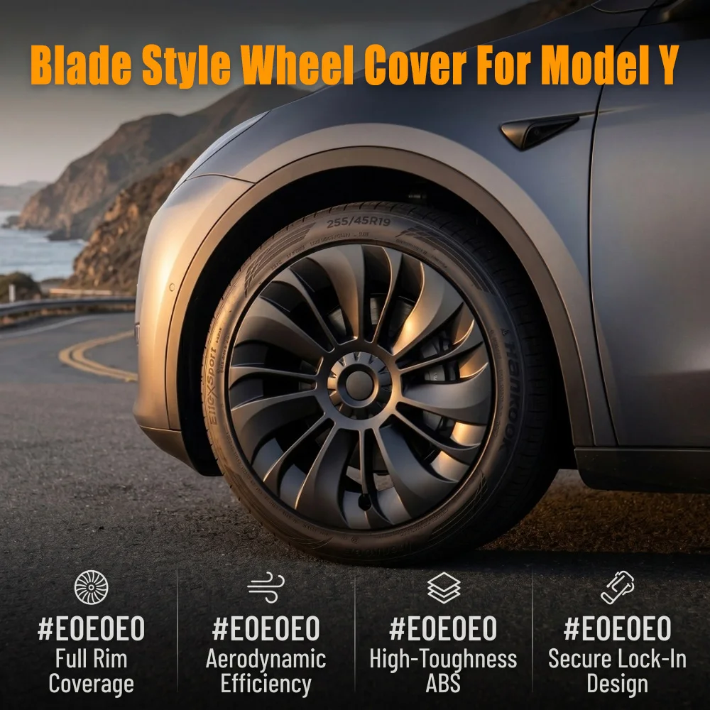 4PCS 19 Inch Wheel Cover for Tesla Model Y Performance Replacement Hubcap Full Gemini caps Rim Cover Car Accessories 2018-2024
4PCS 19 Inch Wheel Cover for Tesla Model Y Performance Replacement Hubcap Full Gemini caps Rim Cover Car Accessories 2018-2024