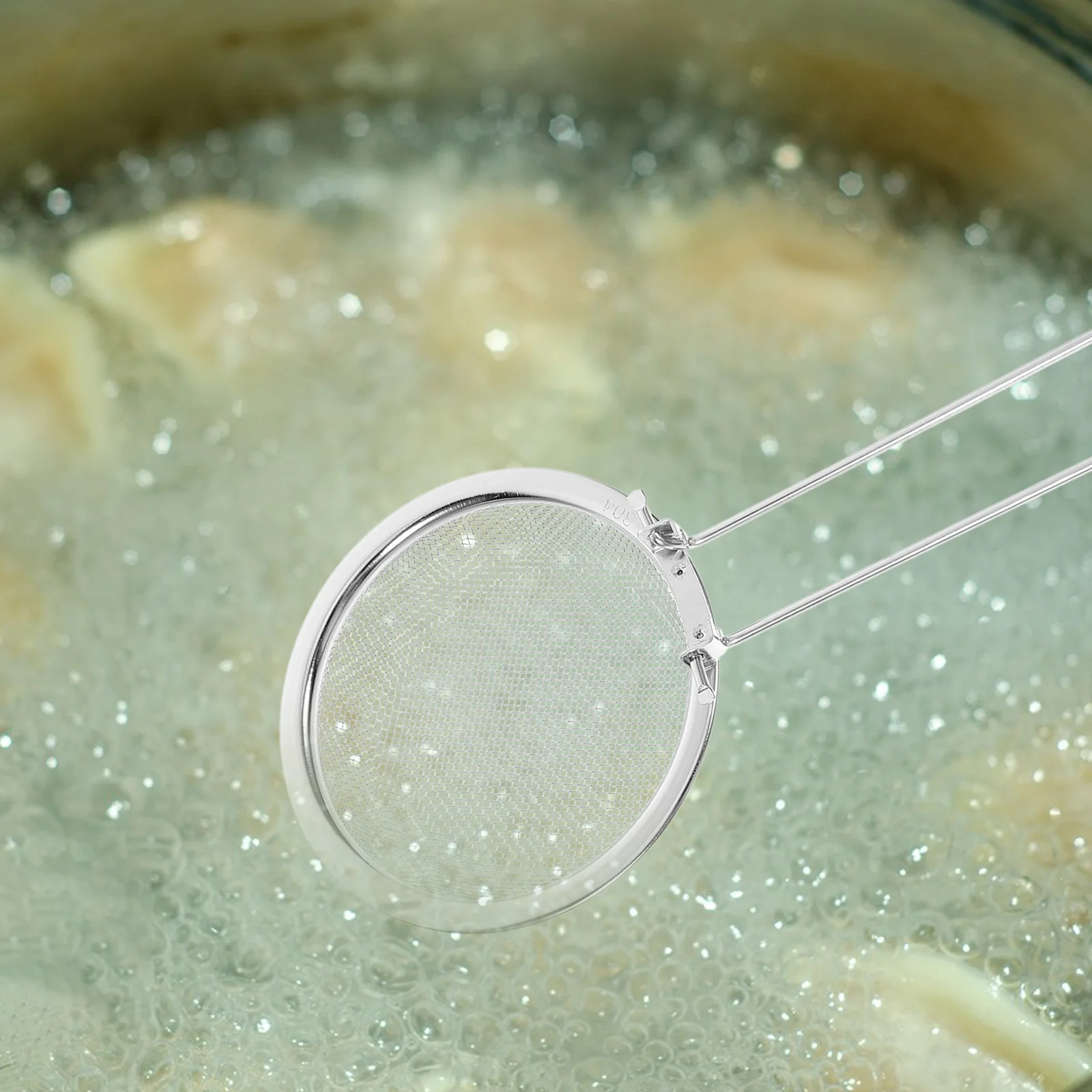 Folding Stainless Steel Strainer Fine Mesh Colander for Oil Draining Noodles Vegetables Cooking Kitchen Tool Small Metal
Folding Stainless Steel Strainer Fine Mesh Colander for Oil Draining Noodles Vegetables Cooking Kitchen Tool Small Metal