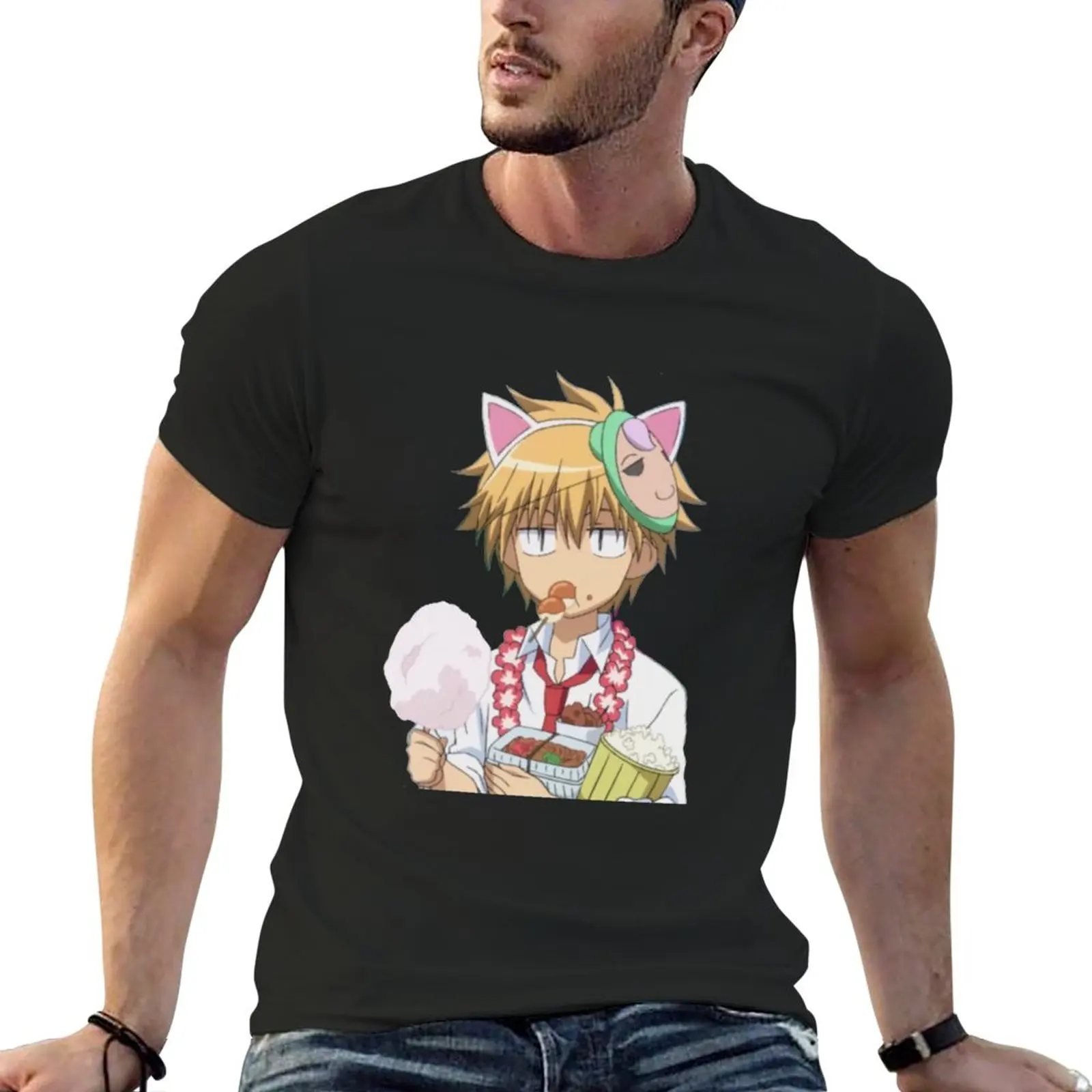 New Funny takumi usui - maid sama T-Shirt black t shirts summer tops black t shirts for men
New Funny takumi usui - maid sama T-Shirt black t shirts summer tops black t shirts for men