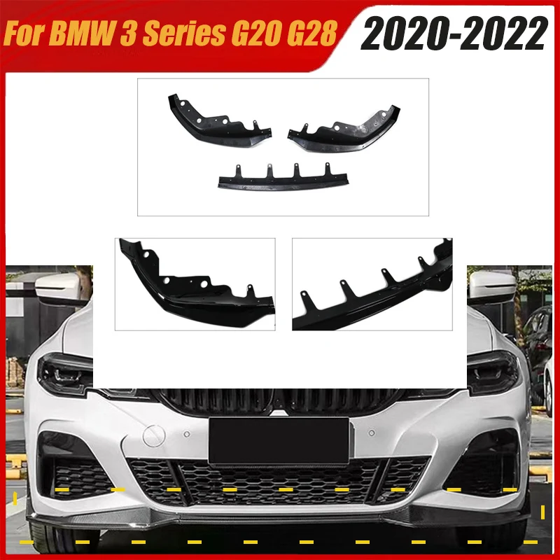 Front Bumper Splitter Lip for BMW G20 G28 2020-2022 Car MP Style Spoiler Diffuser Blade Guard Body Kits Cover Tuning Accessories
Front Bumper Splitter Lip for BMW G20 G28 2020-2022 Car MP Style Spoiler Diffuser Blade Guard Body Kits Cover Tuning Accessories