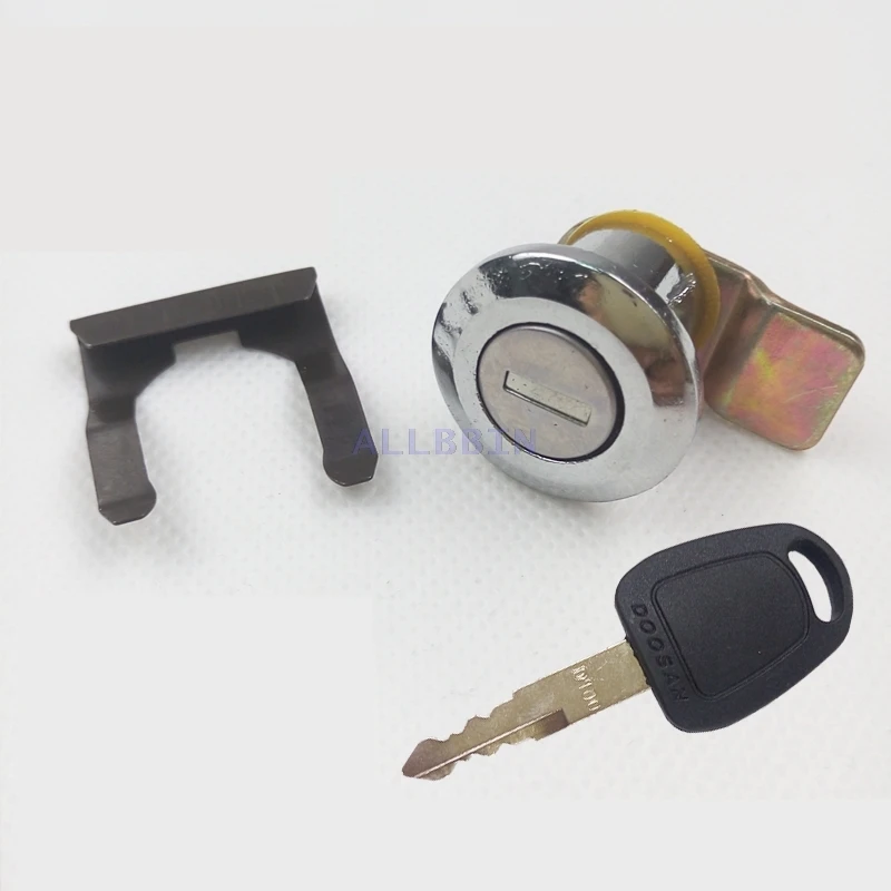 Excavator Accessories For Daewoo 150 220 215 225 300-7 for Doosan Excavator Side Door Lock Toolbox lock cylinder Key
Excavator Accessories For Daewoo 150 220 215 225 300-7 for Doosan Excavator Side Door Lock Toolbox lock cylinder Key