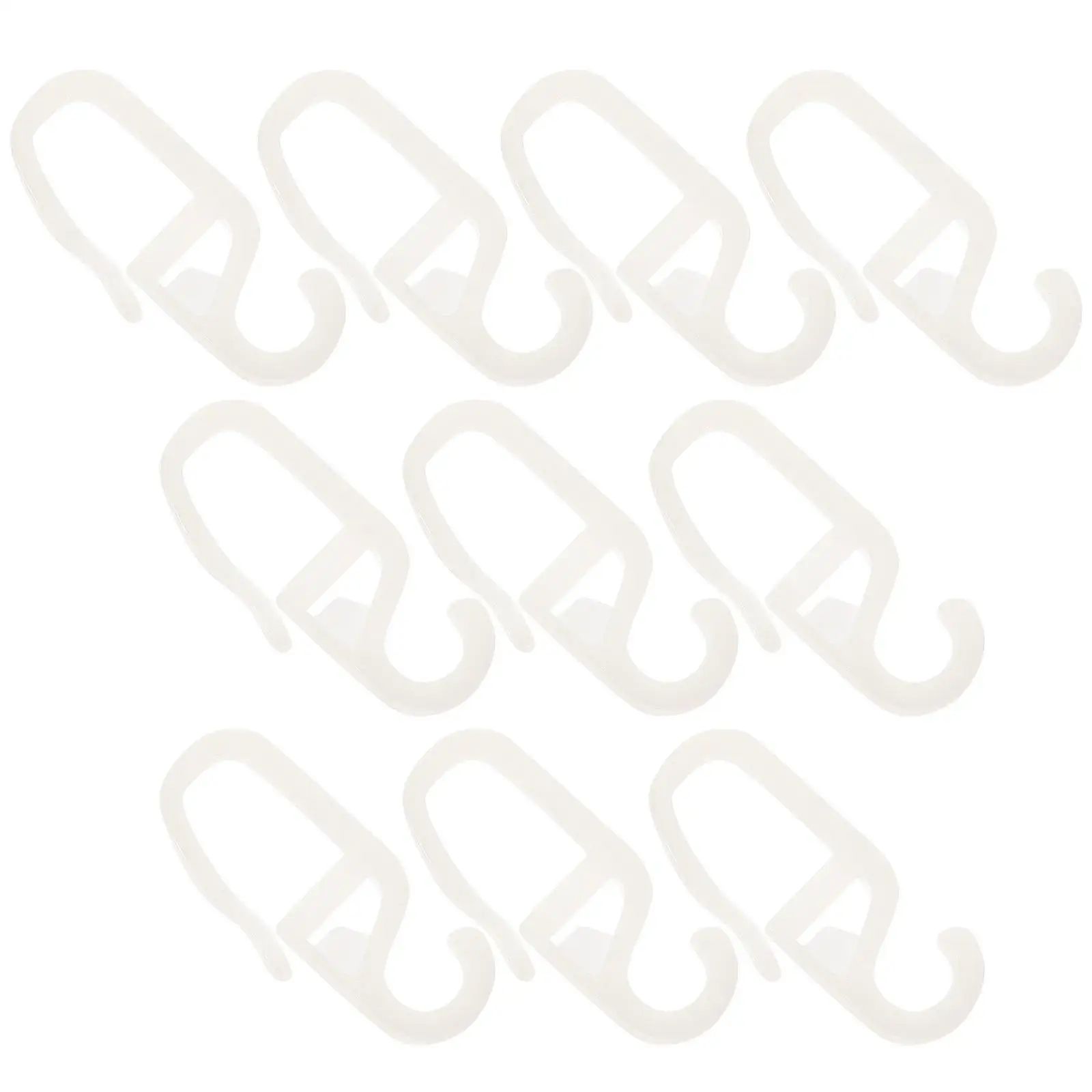 10 Pcs Curtain Track Hooks Space-saving Drapery Hangers Rail Pulley Load-bearing Shower Supplies Wide Applicability Easy
10 Pcs Curtain Track Hooks Space-saving Drapery Hangers Rail Pulley Load-bearing Shower Supplies Wide Applicability Easy