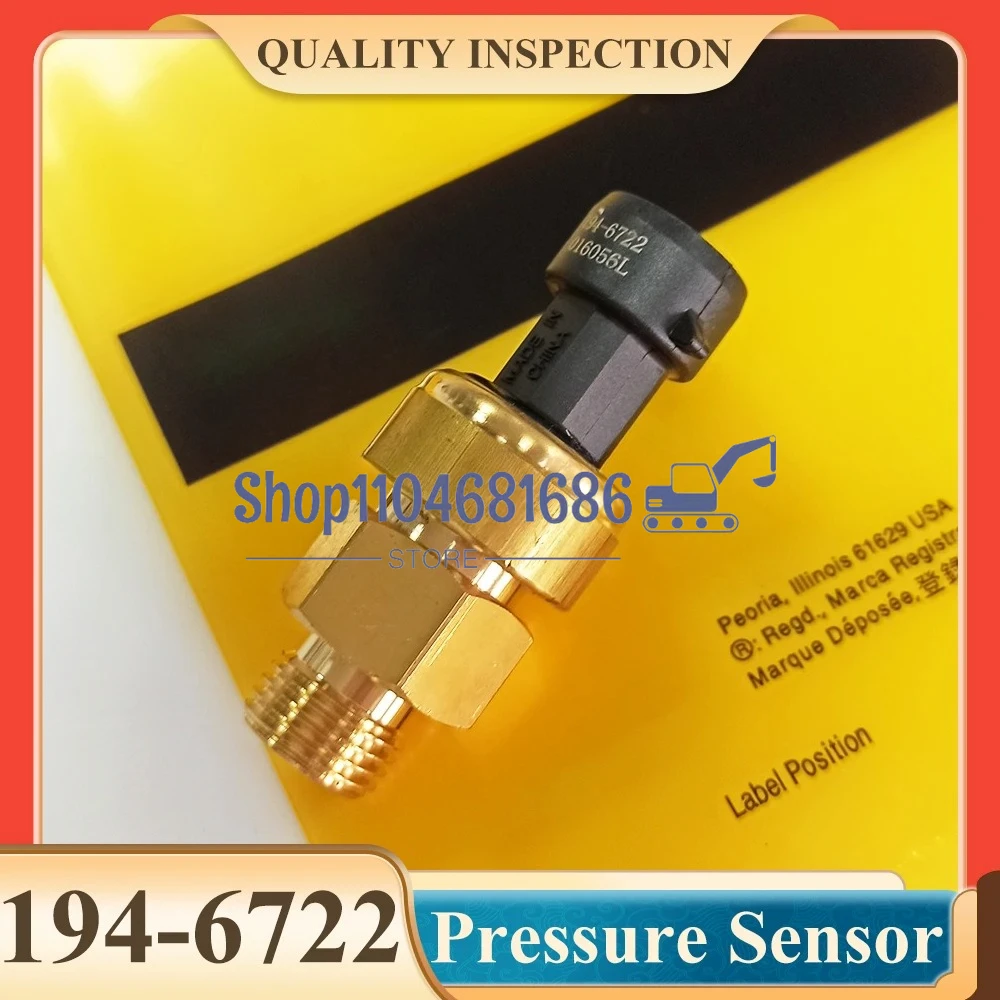 194-6722 1946722 C13 Oil Pressure Sensor Switch for Caterpillar 345D E345D Excavator Parts
194-6722 1946722 C13 Oil Pressure Sensor Switch for Caterpillar 345D E345D Excavator Parts