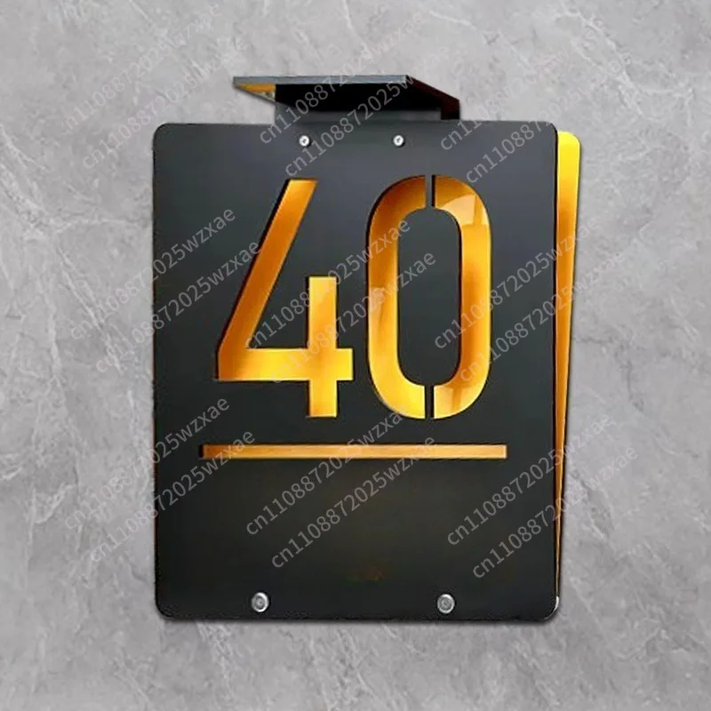 house number, solar address indication, daily use indication number plate
house number, solar address indication, daily use indication number plate