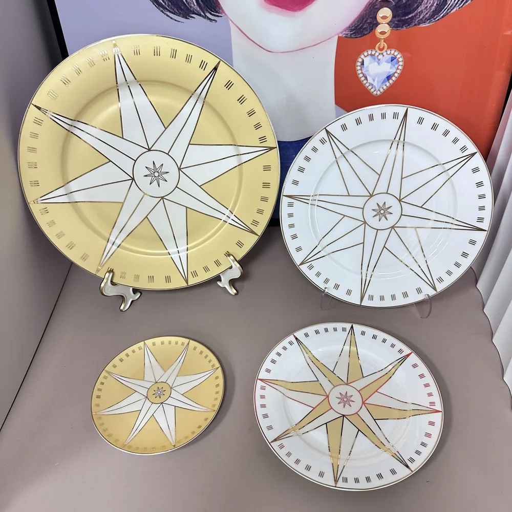 Европейский стиль, роскошная серия Lucky Star, костяной фарфор, запас пищевых продуктов, тарелка в форме сердца, тарелка для фруктов, высококачественный набор, четыре предмета в подарок
Европейский стиль, роскошная серия Lucky Star, костяной фарфор, запас пищевых продуктов, тарелка в форме сердца, тарелка для фруктов, высококачественный набор, четыре предмета в подарок