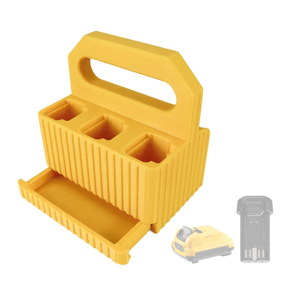 Battery Caddy with drawer compatible Dewalt 8V.12V Battery Caddy with drawer
Battery Caddy with drawer compatible Dewalt 8V.12V Battery Caddy with drawer