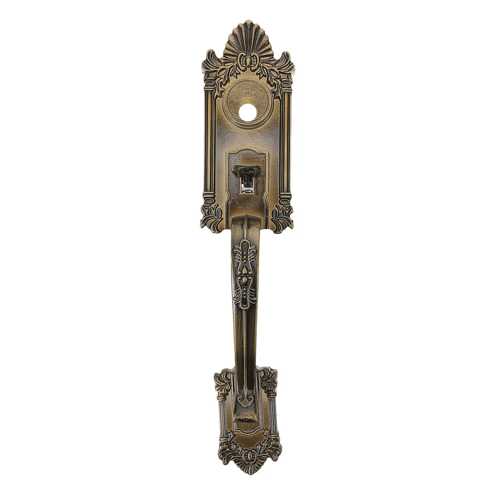 1Set Vintage Front Door Lock Handle Set Metal Door Safety Lock with Sophisticated Floral Design for Exterior Entry Doors
1Set Vintage Front Door Lock Handle Set Metal Door Safety Lock with Sophisticated Floral Design for Exterior Entry Doors