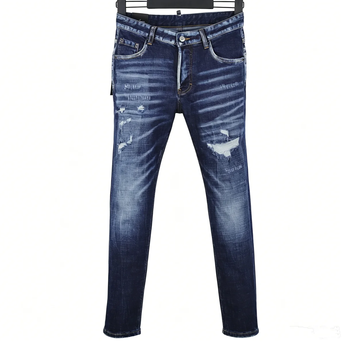 6048 Four Seasons New Men's Wear Washed Patch Paint Three-dimensional Cutting Small Straight Blue Jeans for Men
6048 Four Seasons New Men's Wear Washed Patch Paint Three-dimensional Cutting Small Straight Blue Jeans for Men