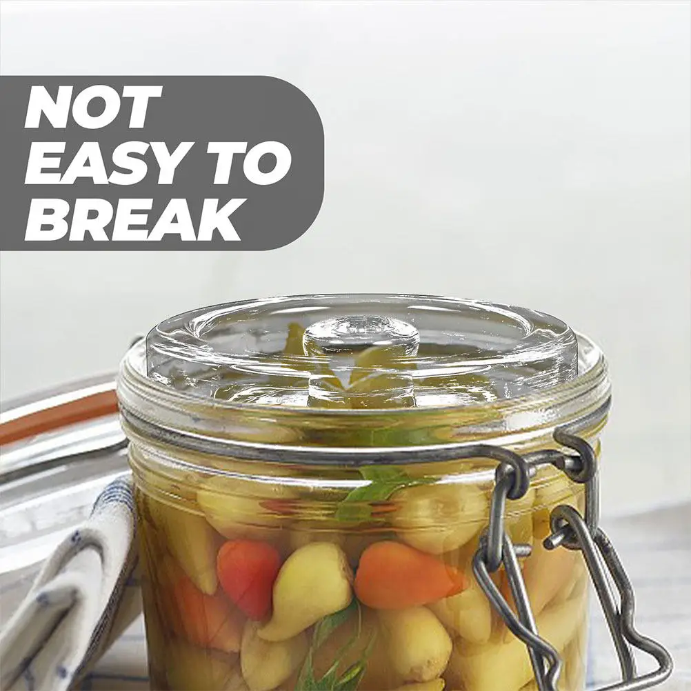 Стеклянные грузики для ферментации, набор из 3 штук, с крышками для банок Мейсона, контейнеры для ферментации, для засолки, консервирования, незаменимые принадлежности для кухни и садоводства
Стеклянные грузики для ферментации, набор из 3 штук, с крышками для банок Мейсона, контейнеры для ферментации, для засолки, консервирования, незаменимые принадлежности для кухни и садоводства