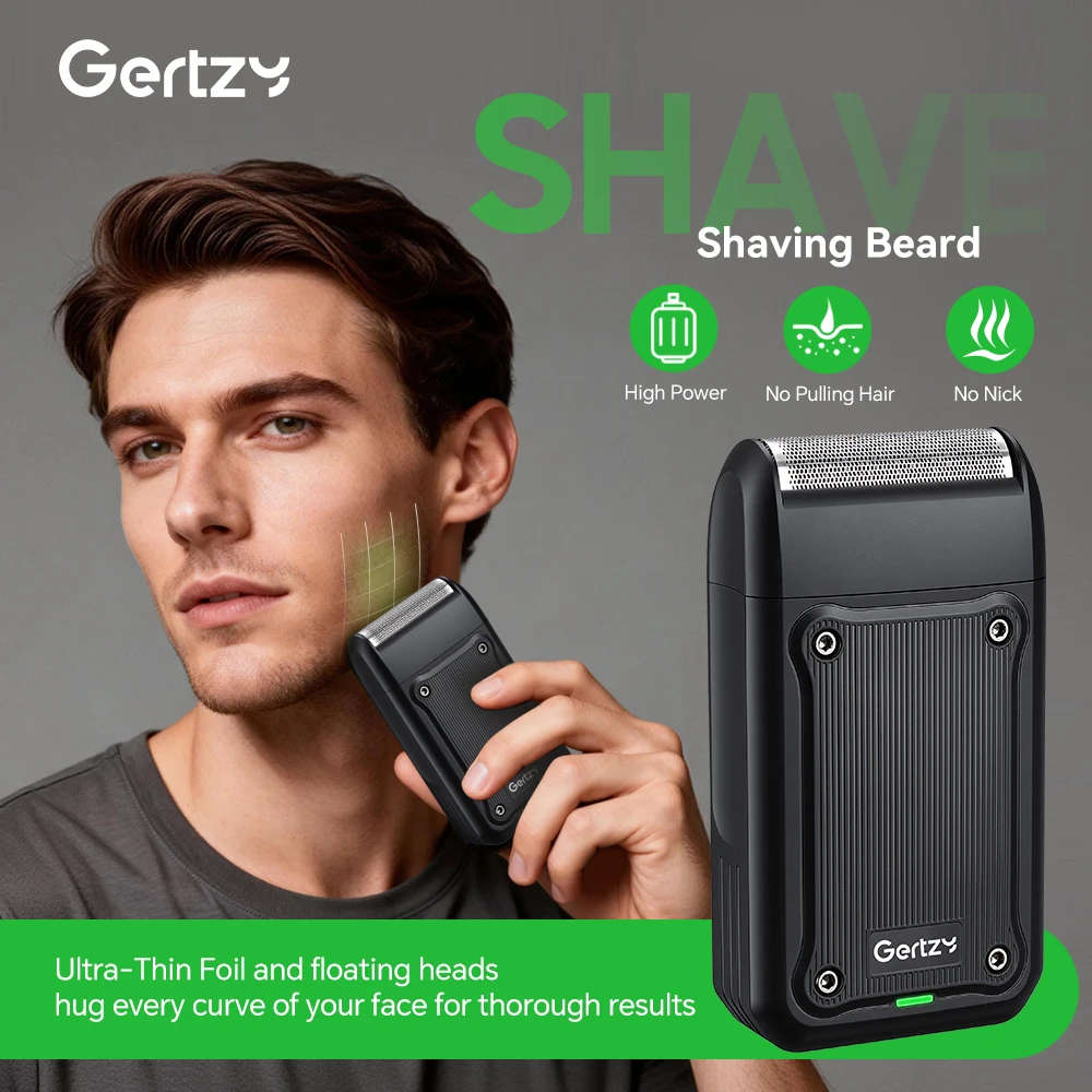 Shaver Professional Razor Electric Shaving Machine Portable Beard Trimmer Rechargeable Razor Mini Shaver for Men
Shaver Professional Razor Electric Shaving Machine Portable Beard Trimmer Rechargeable Razor Mini Shaver for Men