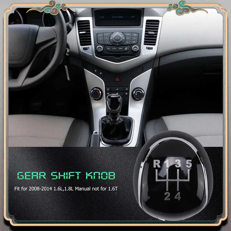 Reliable-5 Speed Manual Transmission Shift Knob Gear Head For Chevy Cruze 2008-2014
Reliable-5 Speed Manual Transmission Shift Knob Gear Head For Chevy Cruze 2008-2014