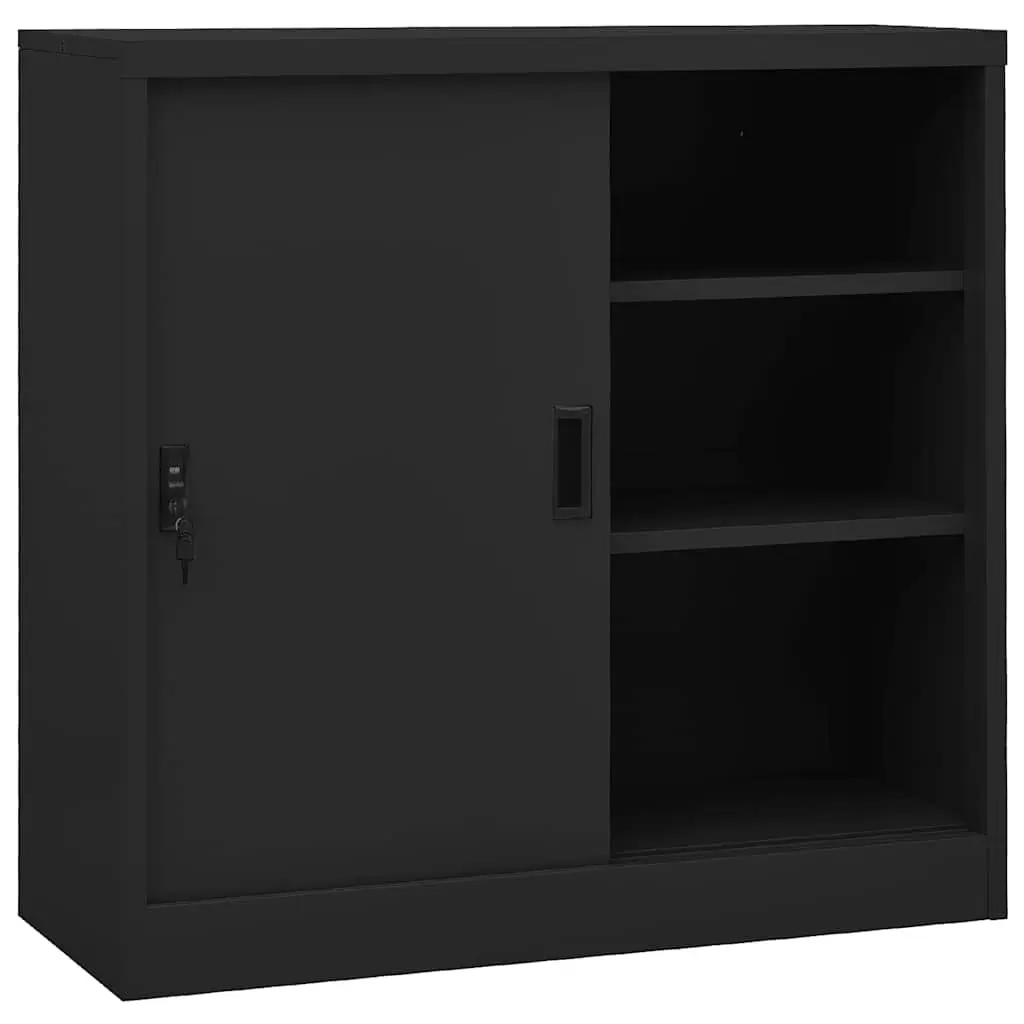 Steel Office Cabinet Sliding Lock Door Adjustable Shelves Industrial Anthracite Document Storage, Customized
Steel Office Cabinet Sliding Lock Door Adjustable Shelves Industrial Anthracite Document Storage, Customized