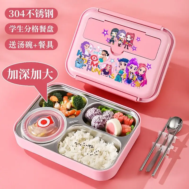 KPOP Witch Hunters Insulated Lunch Box 304 Stainless Steel Compartment Bento Tray for Students
KPOP Witch Hunters Insulated Lunch Box 304 Stainless Steel Compartment Bento Tray for Students