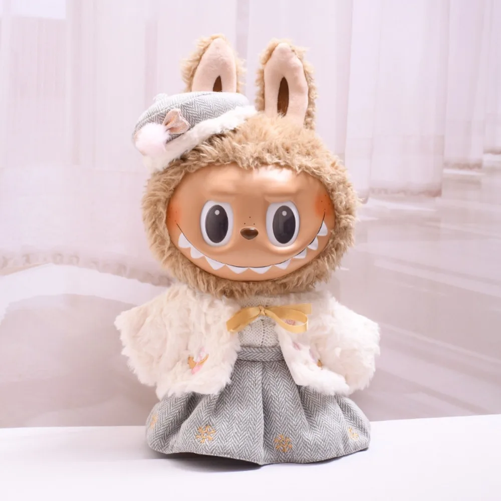 1Set 38cm Labubu Doll Clothes Cape Sweater Skirt Set Dolls Accessories Changing Dress Sitting Party Playing House Game Gift Toys
1Set 38cm Labubu Doll Clothes Cape Sweater Skirt Set Dolls Accessories Changing Dress Sitting Party Playing House Game Gift Toys