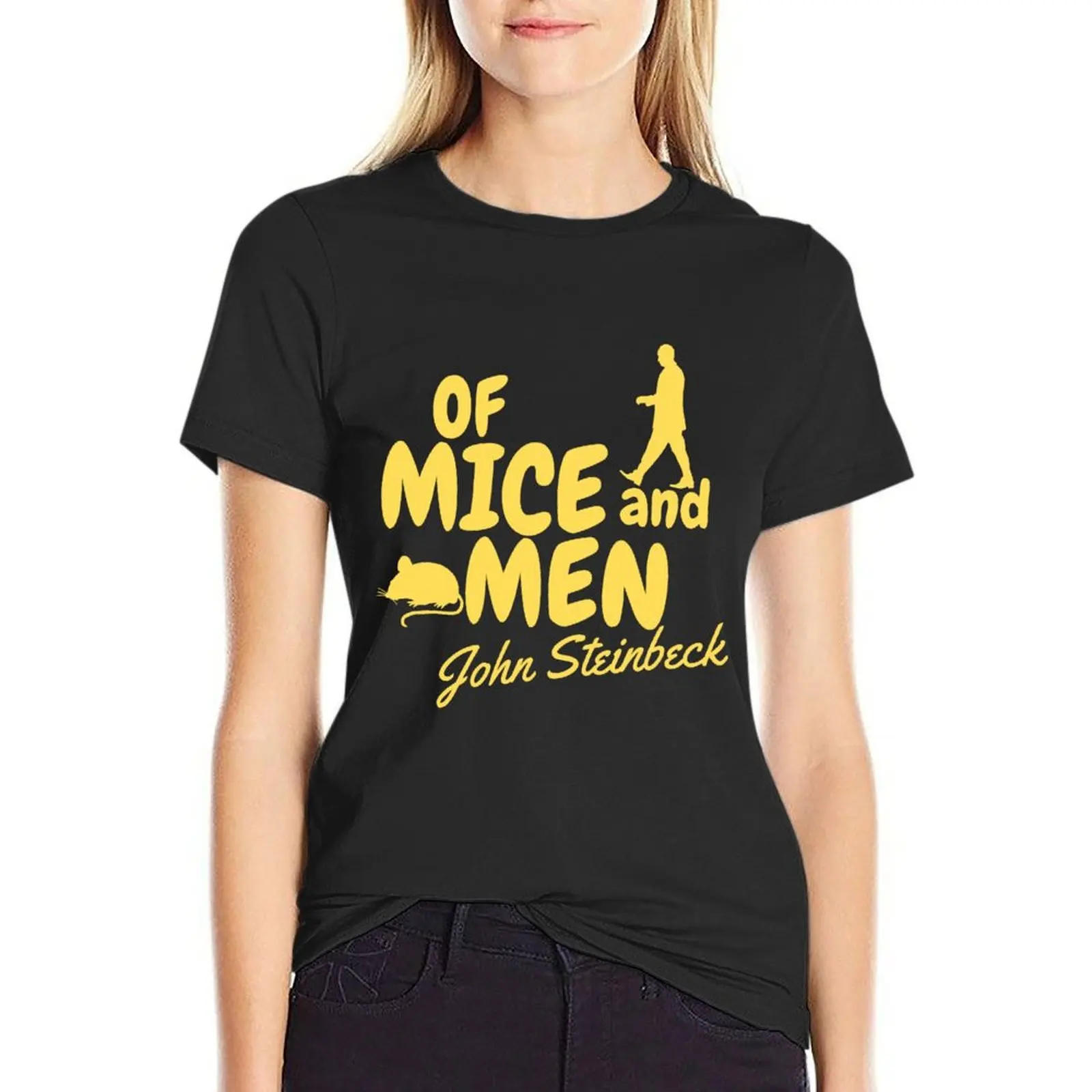 John Steinbeck Quotes - Of Mice and Men Book 4 T-Shirt cute tops Female clothing workout shirts for Women loose fit
John Steinbeck Quotes - Of Mice and Men Book 4 T-Shirt cute tops Female clothing workout shirts for Women loose fit