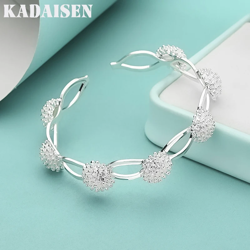 925 Sterling Silver Coral Adjustable Bangle For Women Bracelets Wedding Engagement Party Fashiona Charm Jewelry
925 Sterling Silver Coral Adjustable Bangle For Women Bracelets Wedding Engagement Party Fashiona Charm Jewelry