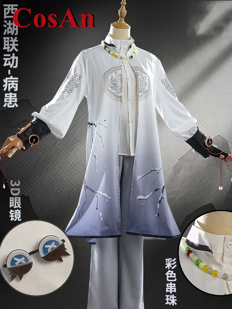 CosAn Game Identity Ⅴ Emil/Patient Cosplay Costumes Fashion White Uniform Skirt Suit Full Set Everyday
CosAn Game Identity Ⅴ Emil/Patient Cosplay Costumes Fashion White Uniform Skirt Suit Full Set Everyday