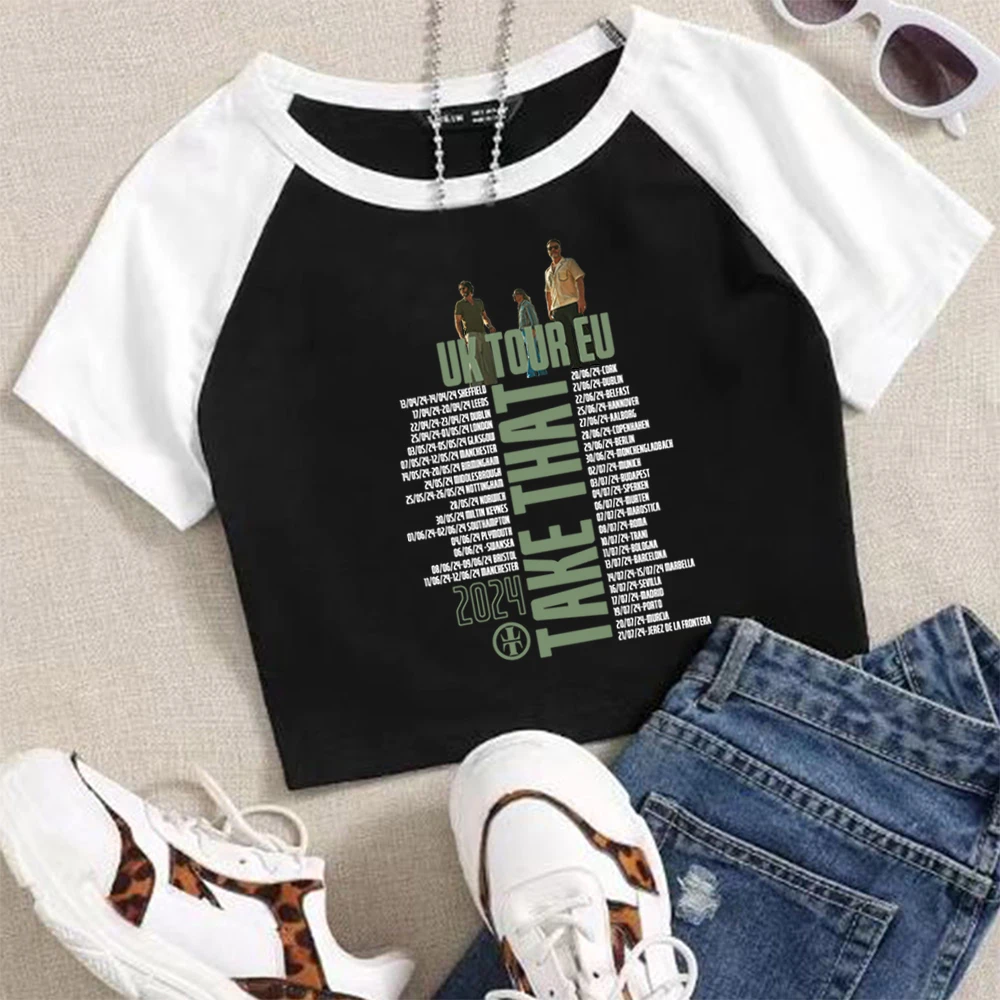 Укороченная футболка Take That This Life on Tour 2024 Рубашка Take That Concert Tour Рубашки Take That Рубашка с товаром This Life Tour
Укороченная футболка Take That This Life on Tour 2024 Рубашка Take That Concert Tour Рубашки Take That Рубашка с товаром This Life Tour