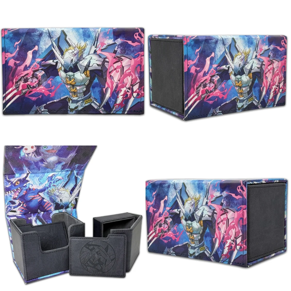 Digimon War Greymon Leather Magnetic Double-layer Tabletop Game Card Box Dtcg OPCG Ws Ptcg Game Collection Card Storage Box toys
Digimon War Greymon Leather Magnetic Double-layer Tabletop Game Card Box Dtcg OPCG Ws Ptcg Game Collection Card Storage Box toys