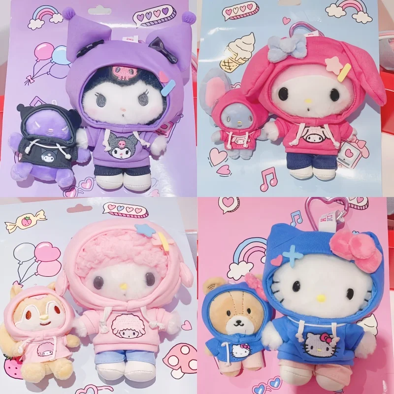 New Hot Hellokitty Kuromi My Melody Citywalk Series Doll Set Box Kawaii Bag Pendant Hoodie Magnetic Brooch Ornament Special Gift
New Hot Hellokitty Kuromi My Melody Citywalk Series Doll Set Box Kawaii Bag Pendant Hoodie Magnetic Brooch Ornament Special Gift