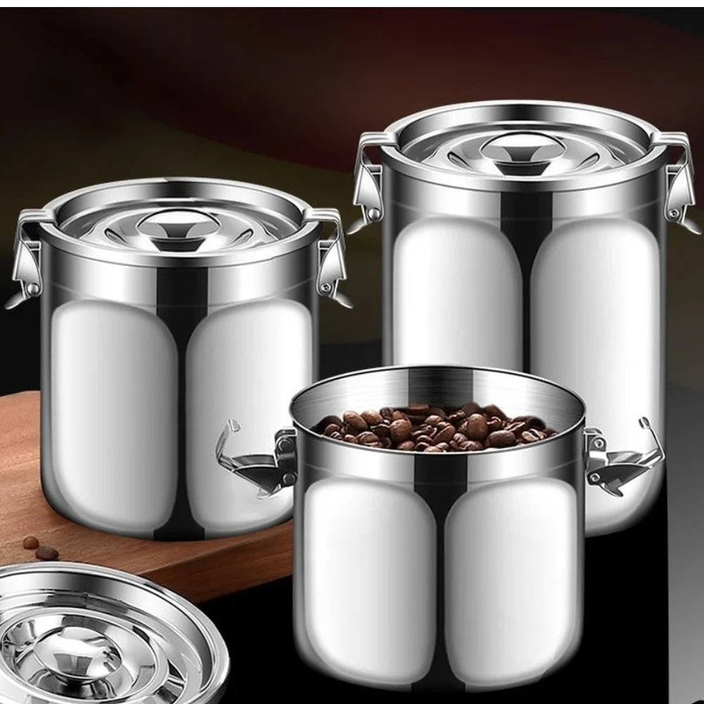 Premium 304 Stainless Steel Sealed Container for Coffee Beans Tea Leaves Dry Food Storage Rust Resistant Design
Premium 304 Stainless Steel Sealed Container for Coffee Beans Tea Leaves Dry Food Storage Rust Resistant Design
