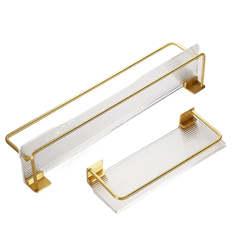 Bathroom Floating Shelves Gold, Wall Mounted Storage Shelves with Towel Bar for Bathroom, Kitchen, Bedroom
Bathroom Floating Shelves Gold, Wall Mounted Storage Shelves with Towel Bar for Bathroom, Kitchen, Bedroom