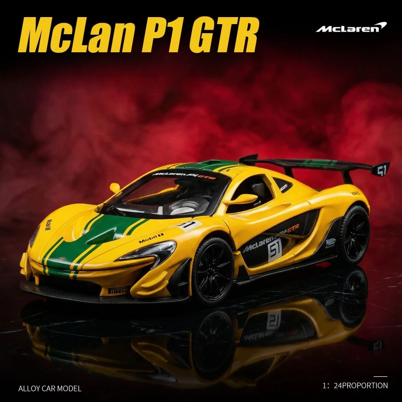 Официально лицензированная модель спортивного автомобиля из сплава 1:24 McLaren P1, коллекция миниатюрных моделей Voiture, подарок для парня, игрушечный автомобиль для мальчиков
Официально лицензированная модель спортивного автомобиля из сплава 1:24 McLaren P1, коллекция миниатюрных моделей Voiture, подарок для парня, игрушечный автомобиль для мальчиков