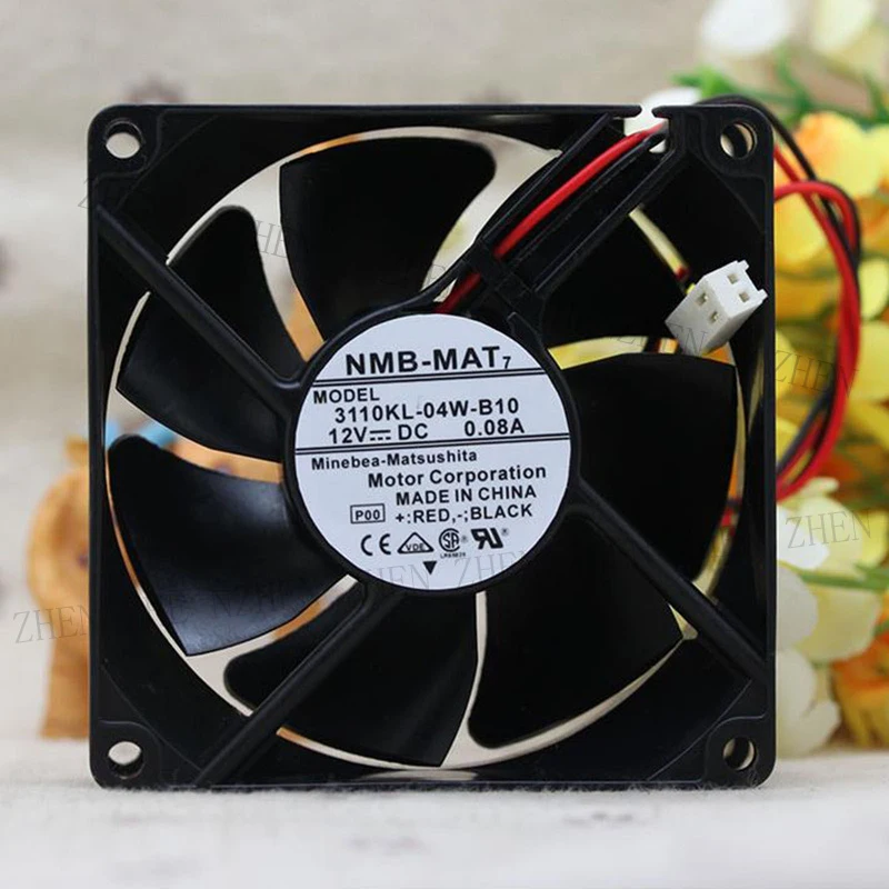 S New for NMB 3110KL-04W-B10 12V 0.08A 2-wire cooling fan#QW
S New for NMB 3110KL-04W-B10 12V 0.08A 2-wire cooling fan#QW