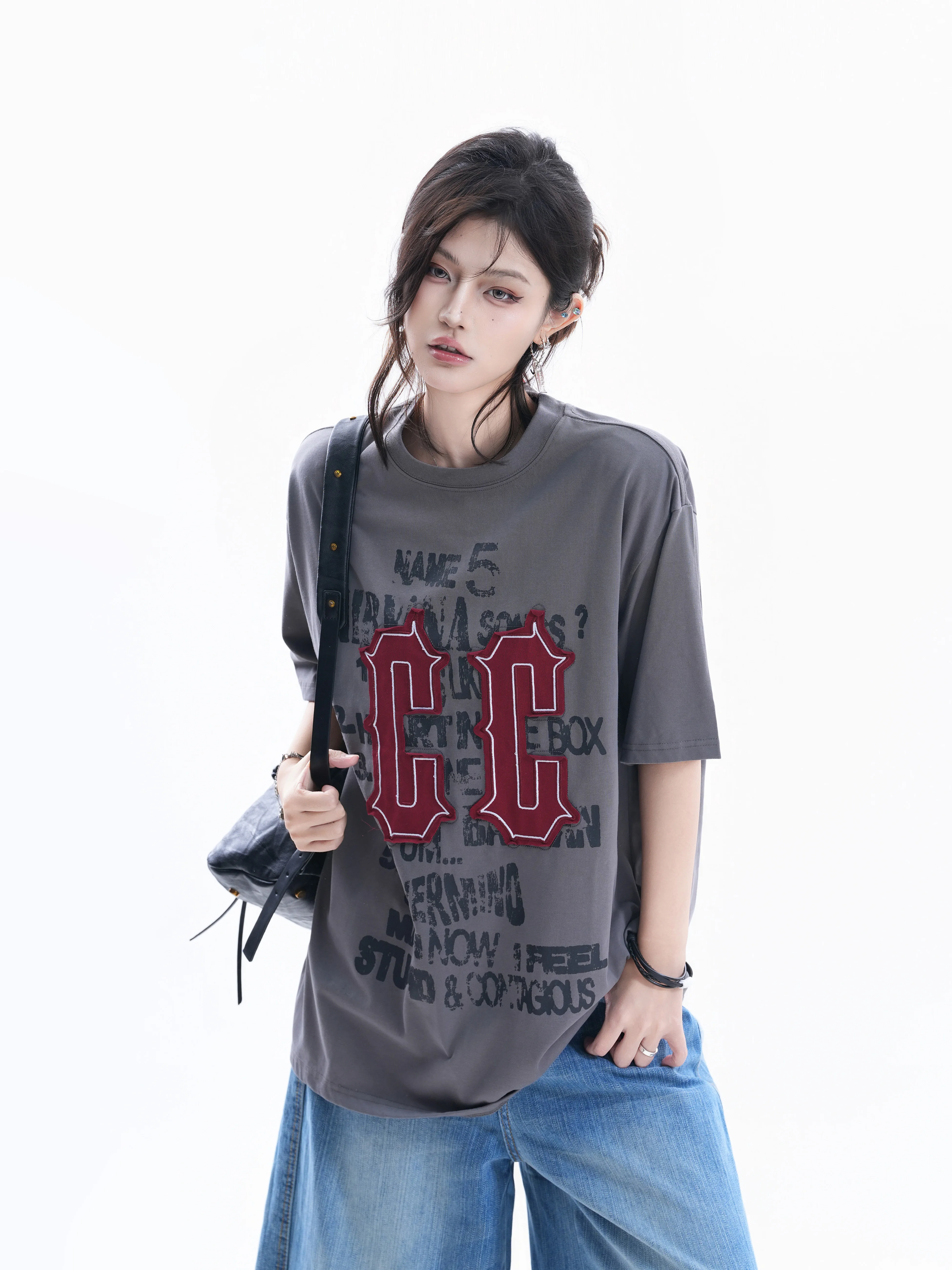 American Retro Letter Print T-Shirt Women Loose Casual Couple Trendy Brand Ins Short Sleeve Comfortable Breathable Cotton rou...
American Retro Letter Print T-Shirt Women Loose Casual Couple Trendy Brand Ins Short Sleeve Comfortable Breathable Cotton rou...