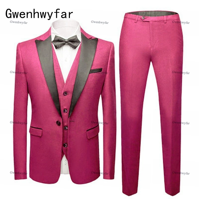 Gwenhwyfar 2023 Custom Wedding Bridegroom Solid Suits For Men Made Slim Fit Formal Tuxedo 3 Piece Lapel Blazer Masculino
Gwenhwyfar 2023 Custom Wedding Bridegroom Solid Suits For Men Made Slim Fit Formal Tuxedo 3 Piece Lapel Blazer Masculino