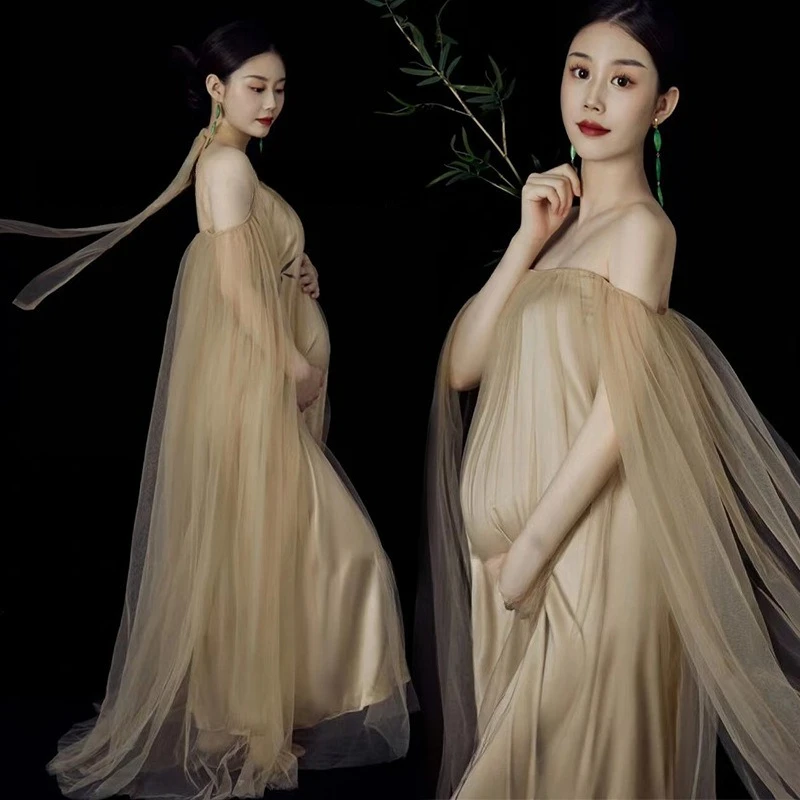 Women Elegant Vintage Maternity Photo Dress for Pregnancy Photo Shoot Vintage Maternity Portrait Outfit Photography Clothing
Women Elegant Vintage Maternity Photo Dress for Pregnancy Photo Shoot Vintage Maternity Portrait Outfit Photography Clothing