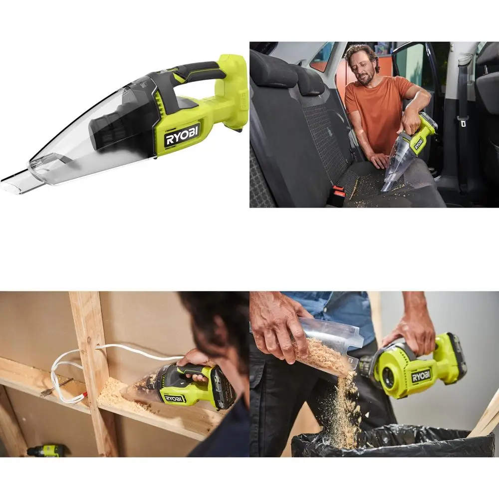 Портативный пылесос 18В - Мощность всасывания 29AW - Поток воздуха 1000 л/мин - Контейнер для пыли 600 мл - RHV18-0
Портативный пылесос 18В - Мощность всасывания 29AW - Поток воздуха 1000 л/мин - Контейнер для пыли 600 мл - RHV18-0