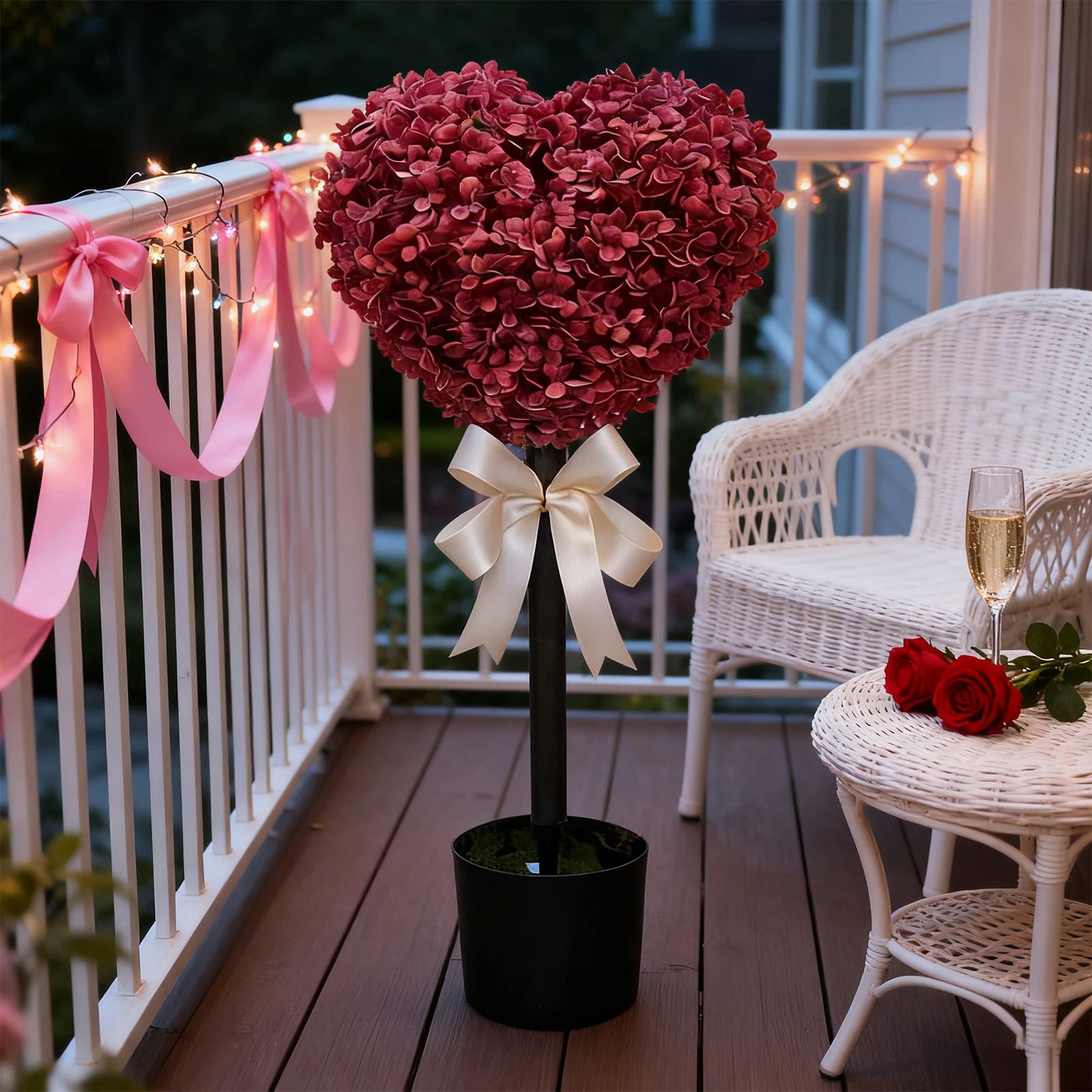 Искусственное дерево-топиарий в форме сердца с горшком и бантом для патио, веранды, сада, дома, декора ко Дню святого Валентина
Искусственное дерево-топиарий в форме сердца с горшком и бантом для патио, веранды, сада, дома, декора ко Дню святого Валентина