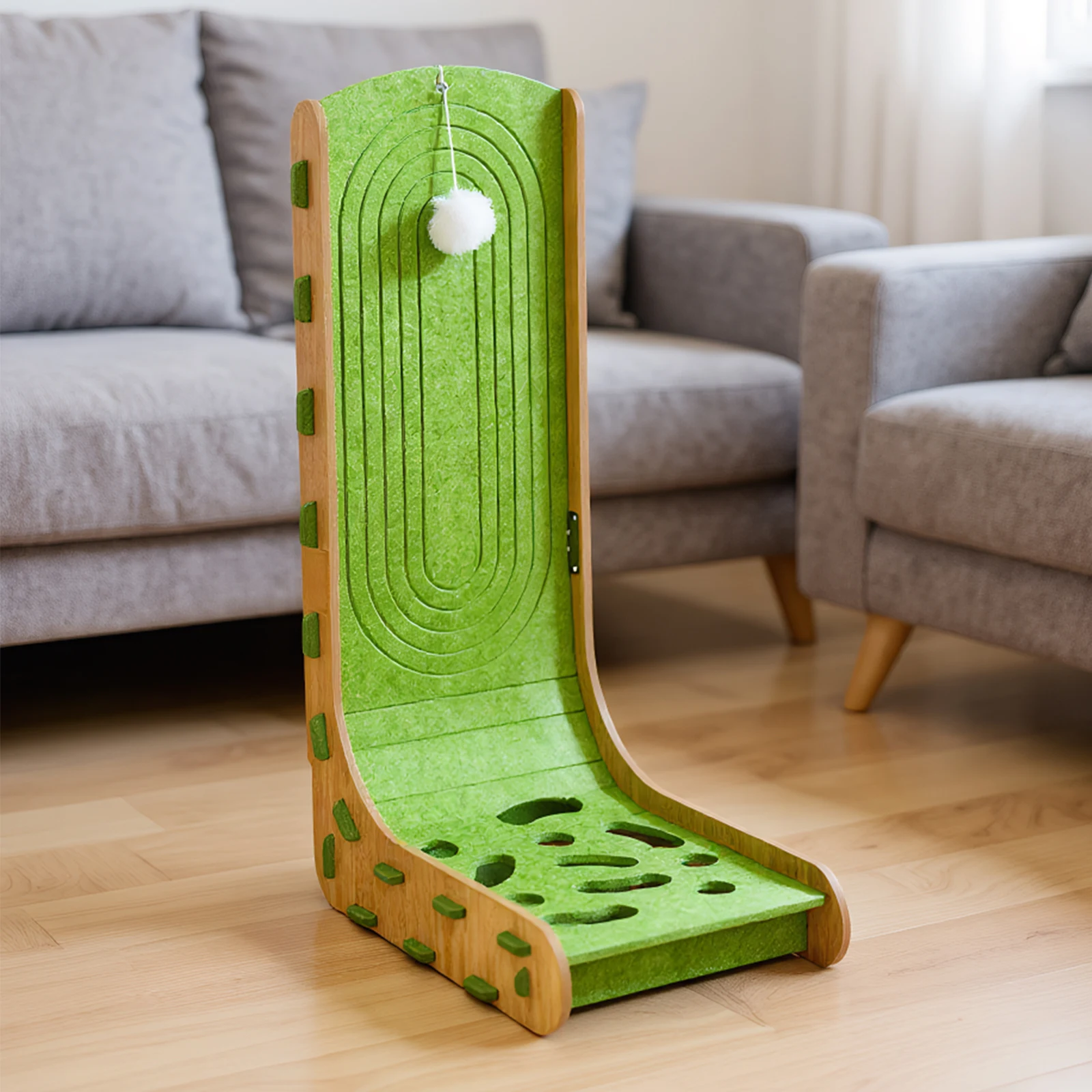 Cats Scratching Board L Shaped Fiberboard Sisal Surface Strong Durable Cat Scratcher for Home and Office Use
Cats Scratching Board L Shaped Fiberboard Sisal Surface Strong Durable Cat Scratcher for Home and Office Use
