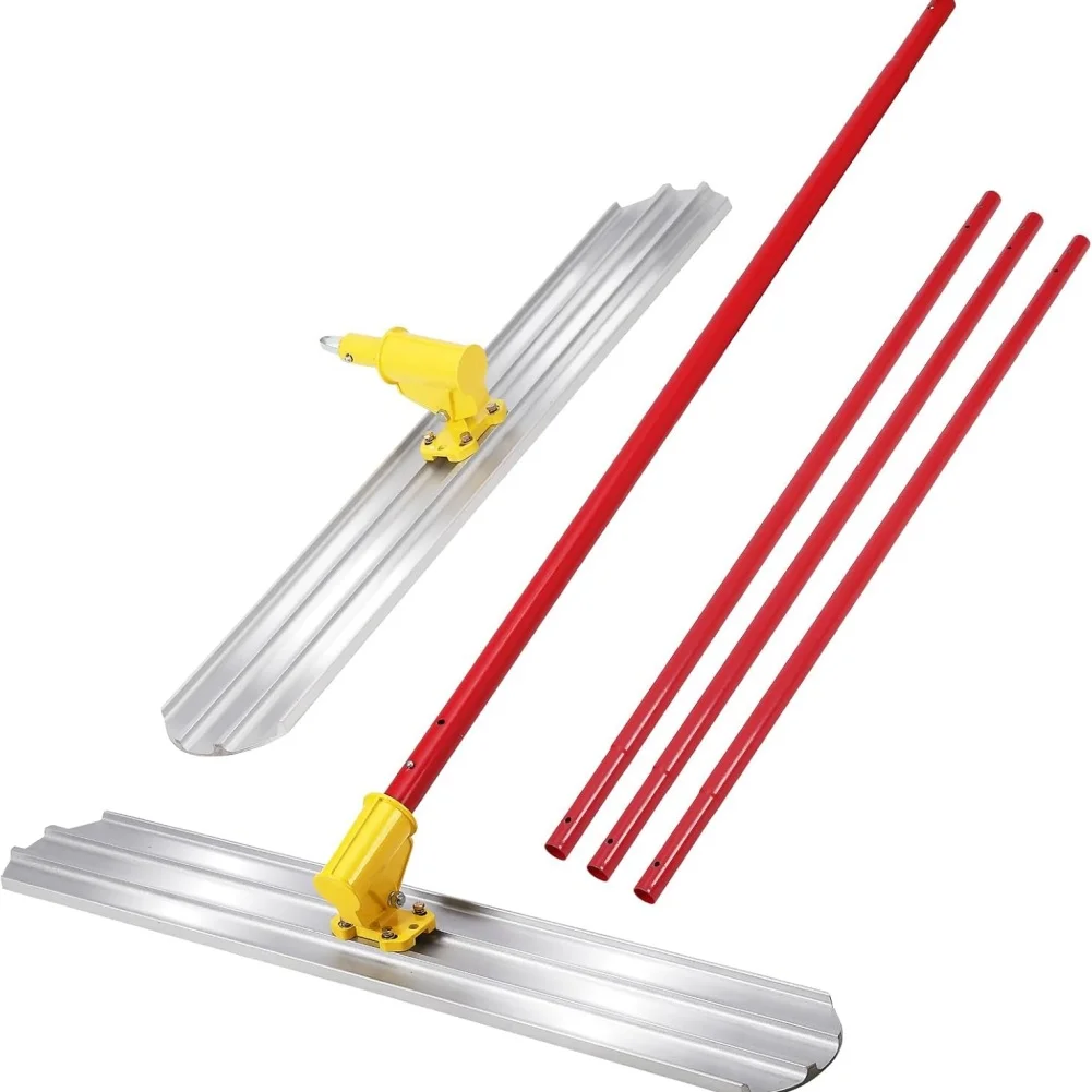 48x8" Concrete Float Kit Aluminum Alloy Float Tool Kit with 3 Handles,Concrete Finishing Tool for Road & House Construction
48x8" Concrete Float Kit Aluminum Alloy Float Tool Kit with 3 Handles,Concrete Finishing Tool for Road & House Construction
