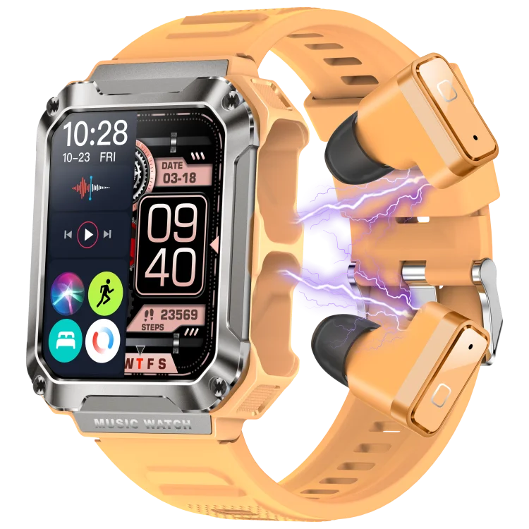 VALDUS 400mAh Ultra Long Standby Time Smart Watches With Earphone IP67 Rate Waterproof Sport and Health Managemengnt T93 2 in 1
VALDUS 400mAh Ultra Long Standby Time Smart Watches With Earphone IP67 Rate Waterproof Sport and Health Managemengnt T93 2 in 1