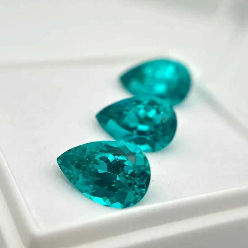 Параиба, выращенный в лаборатории драгоценный камень, очаровательный драгоценный камень неонового синего цвета для DIY, усовершенствованные ювелирные изделия, кольца, изготовление сережек с сертификатом
Параиба, выращенный в лаборатории драгоценный камень, очаровательный драгоценный камень неонового синего цвета для DIY, усовершенствованные ювелирные изделия, кольца, изготовление сережек с сертификатом