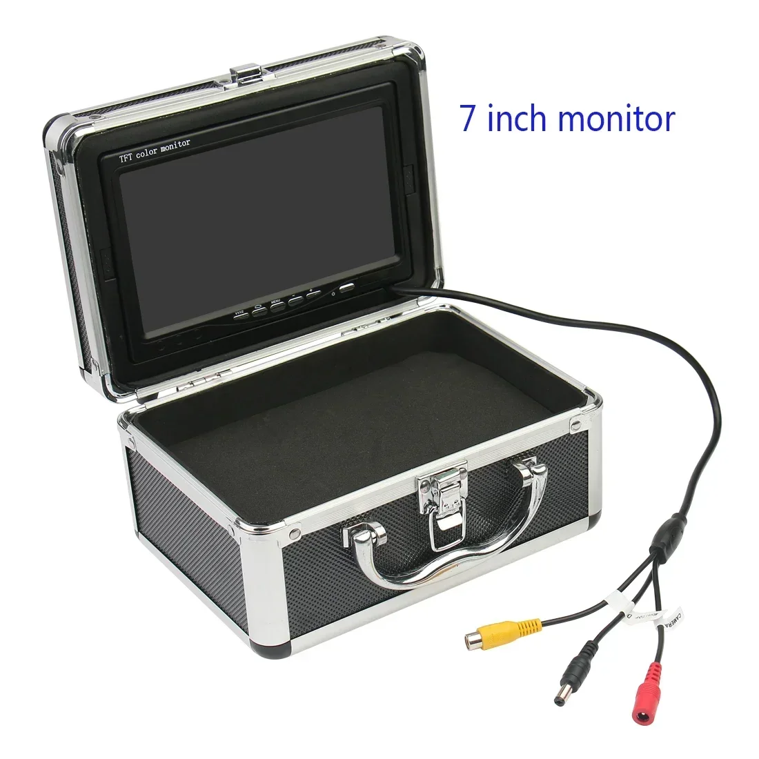 Underwater Fishing Camera 7 Inch 1000TVL IP68 WaterproofCamera for Fishing Fish Finder for Ice/Sea/River 15M 30M 50M Optional
Underwater Fishing Camera 7 Inch 1000TVL IP68 WaterproofCamera for Fishing Fish Finder for Ice/Sea/River 15M 30M 50M Optional