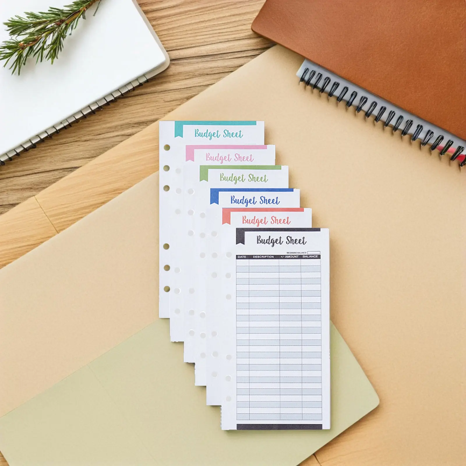 24Pcs Budget Recording Cards Lightweight Expense Tracking Sheets Ideal for Travel Self-Driving Picnic Business Budget Binder
24Pcs Budget Recording Cards Lightweight Expense Tracking Sheets Ideal for Travel Self-Driving Picnic Business Budget Binder