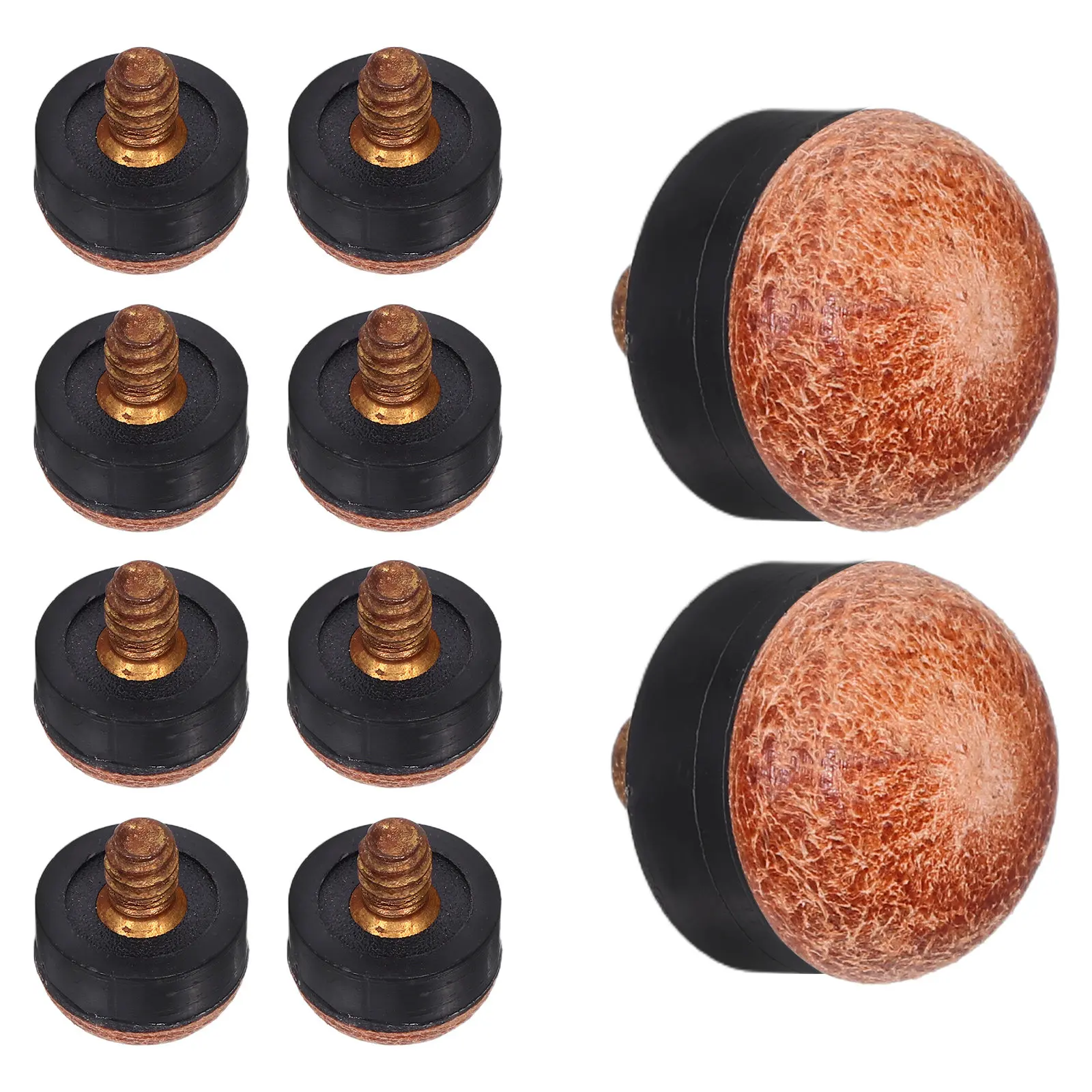 10Pcs Screw on Billiard Cue Tips 13Mm Replacement Set Pool Stick Repair Snooker Pool Cue Tips Kit Billiard Tip
10Pcs Screw on Billiard Cue Tips 13Mm Replacement Set Pool Stick Repair Snooker Pool Cue Tips Kit Billiard Tip