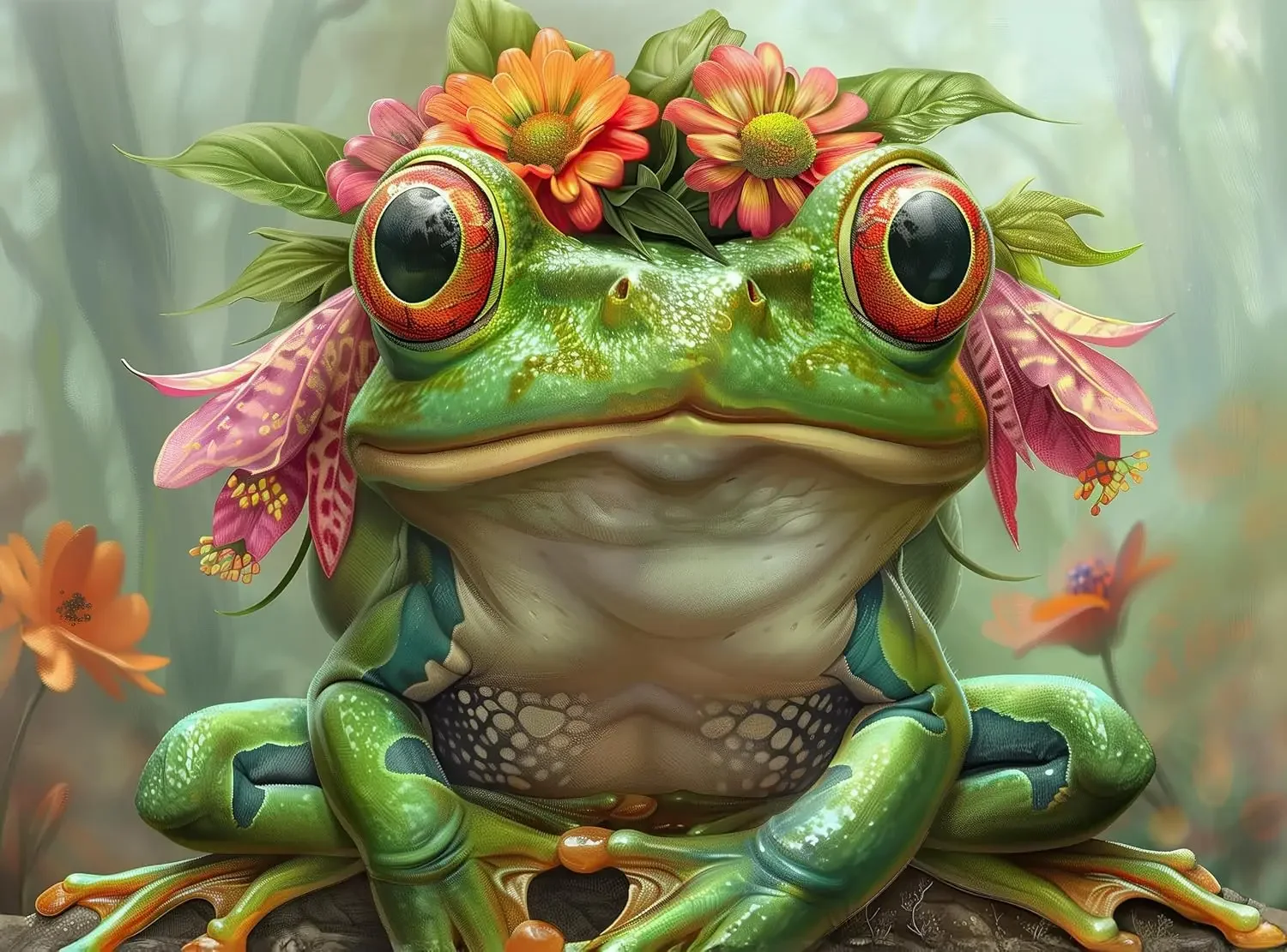 Cute Frog Prince Adult Wooden Puzzle 1000/500/300 Pcs Jigsaw Puzzles for Gameroom Bedroom Livingroom Party Gift Challenging Game
Cute Frog Prince Adult Wooden Puzzle 1000/500/300 Pcs Jigsaw Puzzles for Gameroom Bedroom Livingroom Party Gift Challenging Game