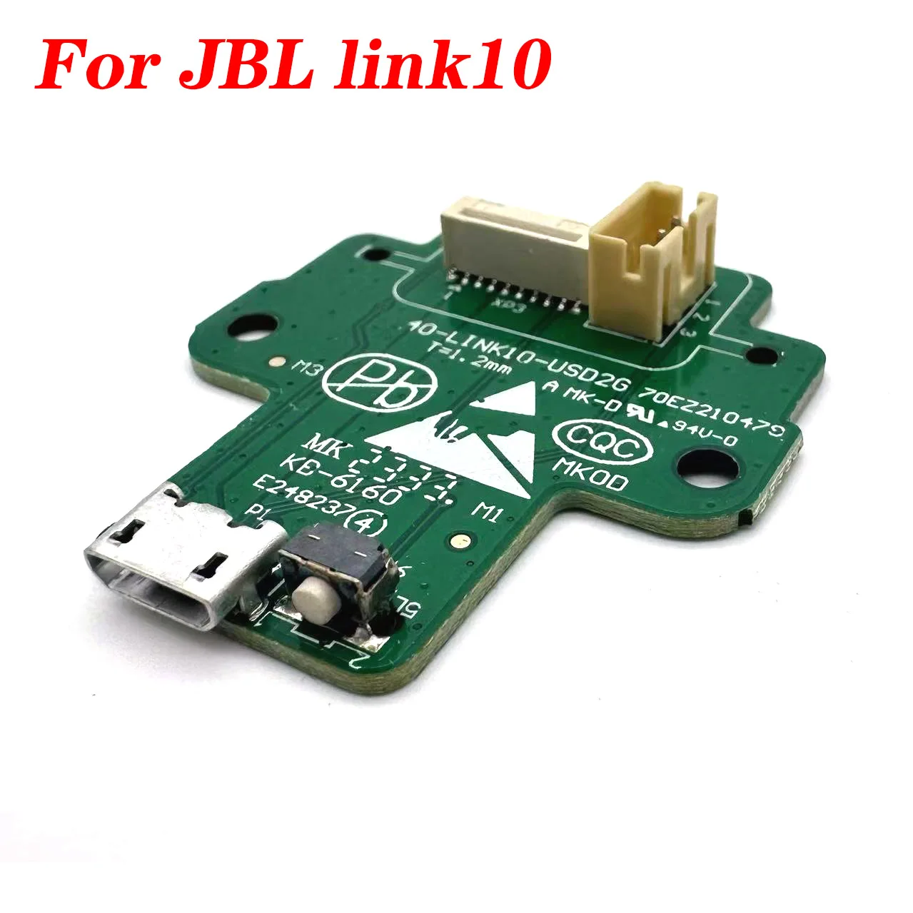 Micro Original Power Supply PCB Connector for Jbl Link 10 Bluetooth Speaker Micro USB Chargeans Connector
Micro Original Power Supply PCB Connector for Jbl Link 10 Bluetooth Speaker Micro USB Chargeans Connector