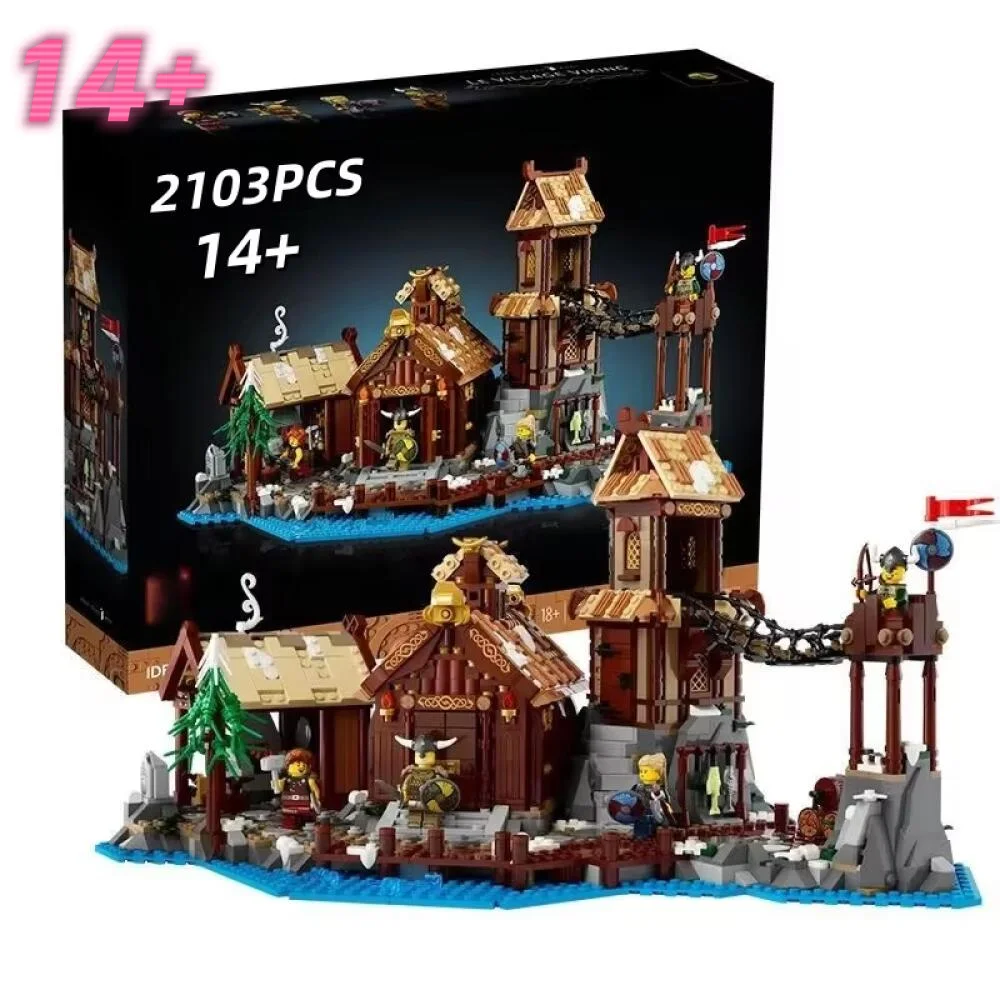 In Stock 2103PCS Viking Village Creative Series Building Blocks Puzzle Toy for Boys Children Girls Christmas Birthday Gift
In Stock 2103PCS Viking Village Creative Series Building Blocks Puzzle Toy for Boys Children Girls Christmas Birthday Gift