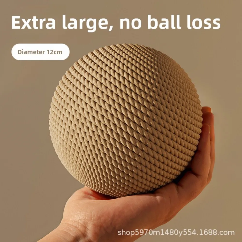 Extra Large Durable Chew Ball for Cats Made of Natural Sisal Fiber Self Entertainment Toy for Feline Teeth Grinding and Playful
Extra Large Durable Chew Ball for Cats Made of Natural Sisal Fiber Self Entertainment Toy for Feline Teeth Grinding and Playful