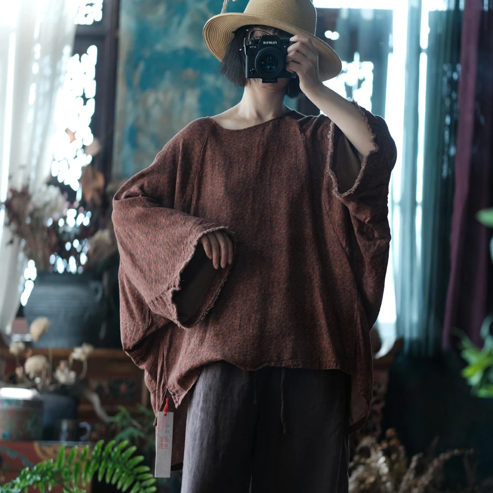 Oversized Women Casual Cotton T-shirt New Arrival 2025 Spring Vintage O-neck Print Batwing Sleeve Loose Female Tops Tees M458
Oversized Women Casual Cotton T-shirt New Arrival 2025 Spring Vintage O-neck Print Batwing Sleeve Loose Female Tops Tees M458