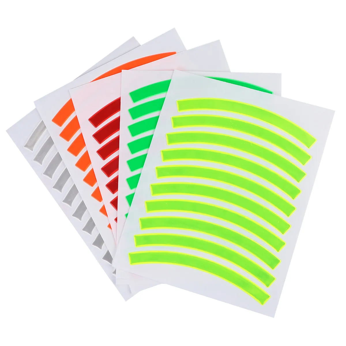 5Pcs Reflective Stickers for Bikes Super Bright Wear Resistant Bendable No Residue Spoke Reflectors Cycling Safety Gear
5Pcs Reflective Stickers for Bikes Super Bright Wear Resistant Bendable No Residue Spoke Reflectors Cycling Safety Gear