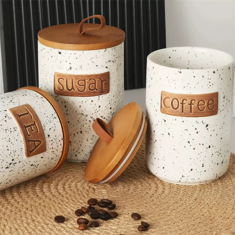 Ceramic Airtight Coffee Bean Jar Food Grade Moisture Proof Canister Kitchen Countertop For Coffee Lovers Christmas Gift Elegant
Ceramic Airtight Coffee Bean Jar Food Grade Moisture Proof Canister Kitchen Countertop For Coffee Lovers Christmas Gift Elegant