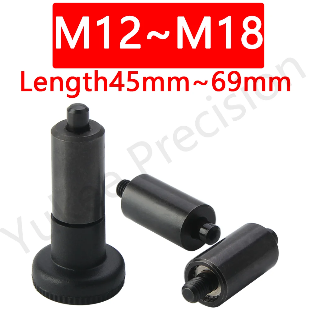 YK229 M12/M14/M18 Factory Supply Hand Retractable Indexing Plunger Carbon Steel Black Oxide Return Type Lockong Indexing Bolt
YK229 M12/M14/M18 Factory Supply Hand Retractable Indexing Plunger Carbon Steel Black Oxide Return Type Lockong Indexing Bolt