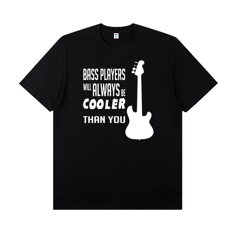 2025 The Bass Original Pattern Men's Short-sleeved Rock T-shirt with A Round Neck and Pure Cotton Top Is Trendy
2025 The Bass Original Pattern Men's Short-sleeved Rock T-shirt with A Round Neck and Pure Cotton Top Is Trendy